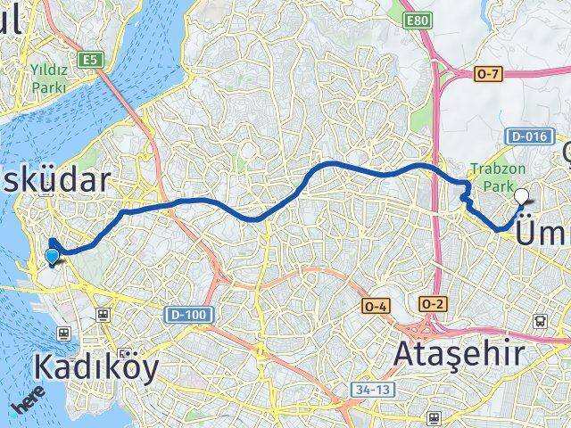 Selimiye Cemil Meriç Arası Kaç Km - Yol Tarifi