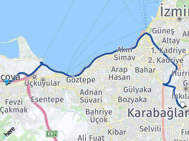 Bahçelerarası Akıncılar Arası Kaç Km - Yol Tarifi