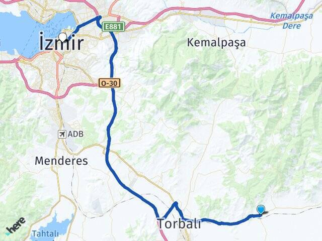 Arıkbaşı Basmane Tren Garı Arası Kaç Km - Yol Tarifi