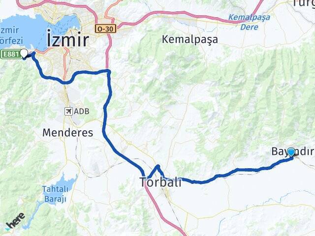 Sadıkpaşa İzmir Ekonomi Üniversitesi Arası Kaç Km - Yol Tarifi