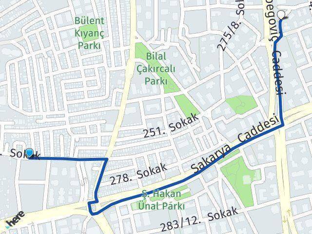 Adalet Bayraklı Arası Kaç Km - Yol Tarifi