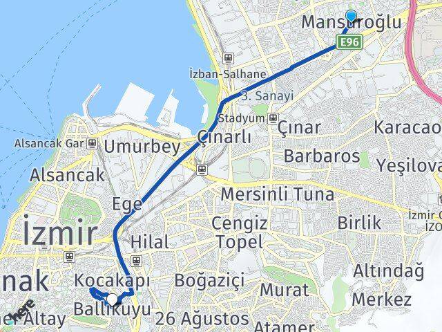 Mansuroğlu Ballıkuyu Arası Kaç Km - Yol Tarifi