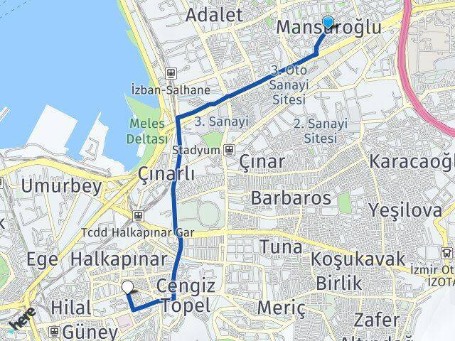 Mansuroğlu Yenişehir Arası Kaç Km - Yol Tarifi