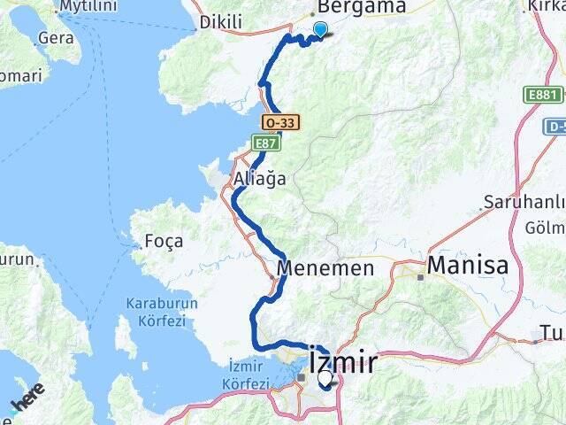 Armağanlar Tınaztepe Üniversitesi Arası Kaç Km - Yol Tarifi