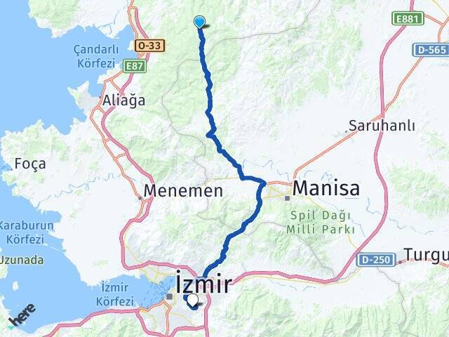 İsmailli Tınaztepe Üniversitesi Arası Kaç Km - Yol Tarifi