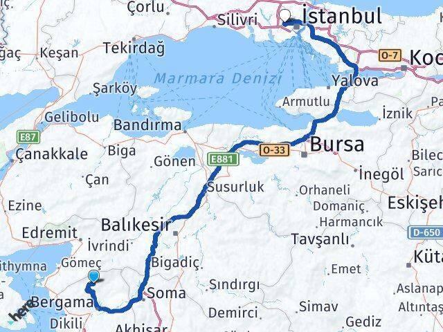 Karaveliler 50. Yıl Arası Kaç Km - Yol Tarifi