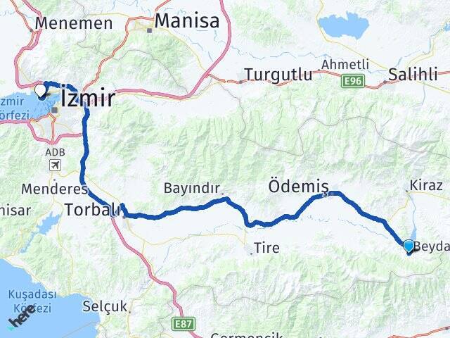 Cumhuriyet Bostanlı Vapur İskelesi Arası Kaç Km - Yol Tarifi