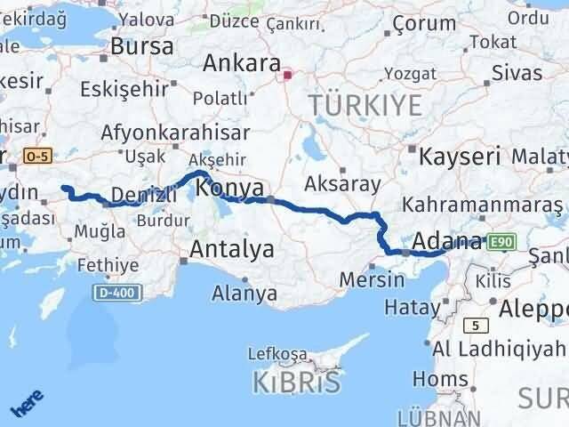 Beydağ Gaziantep Arası Kaç Km - Yol Tarifi