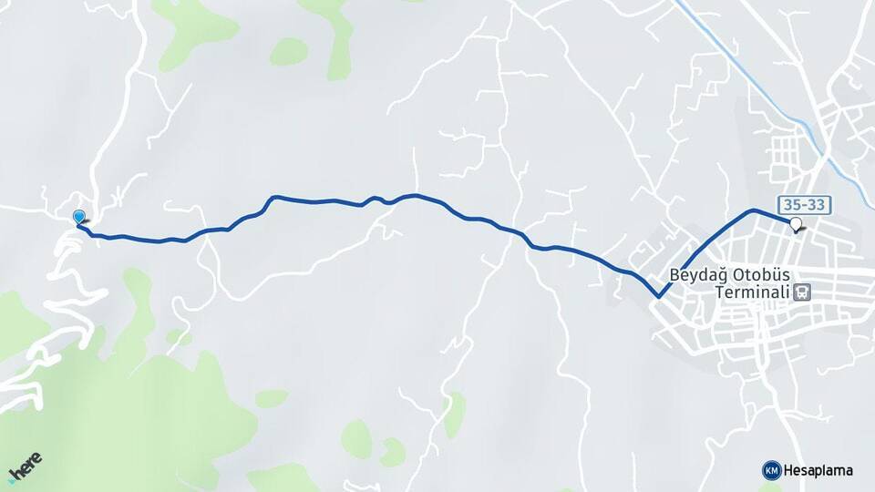 Halıköy Beydağ Arası Kaç Km - Yol Tarifi