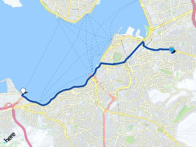Tuna Üçkuyular Feribot İskelesi Arası Kaç Km - Yol Tarifi