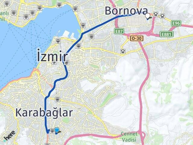 Göksu Ege Üniversitesi Arası Kaç Km - Yol Tarifi