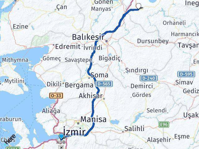 Hürriyet Mustafakemalpaşa Arası Kaç Km - Yol Tarifi
