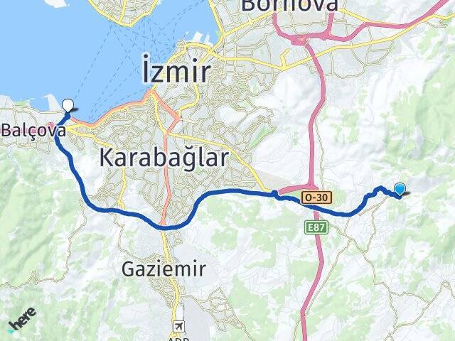 Kaynaklar Üçkuyular Feribot İskelesi Arası Kaç Km - Yol Tarifi