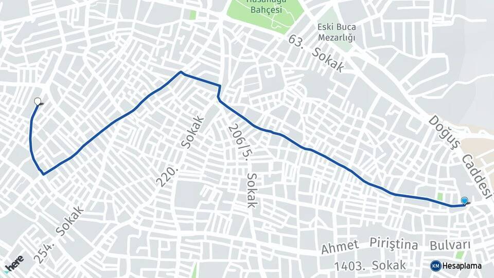 Kuruçeşme Buca Arası Kaç Km - Yol Tarifi
