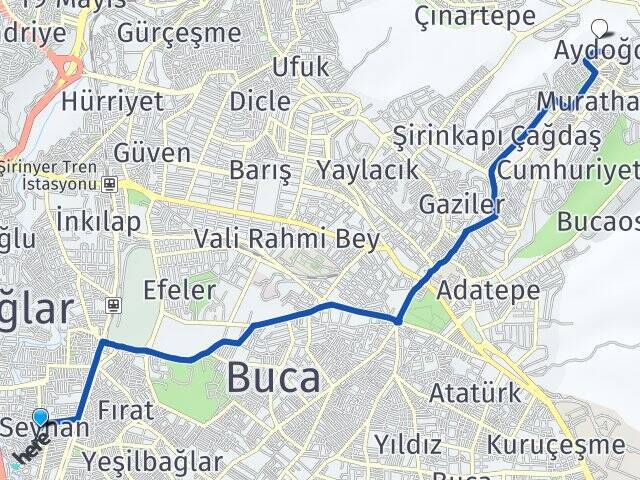 Seyhan Tınaztepe Üniversitesi Arası Kaç Km - Yol Tarifi
