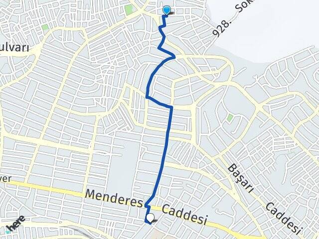 Ufuk Vali Rahmi Bey Arası Kaç Km - Yol Tarifi