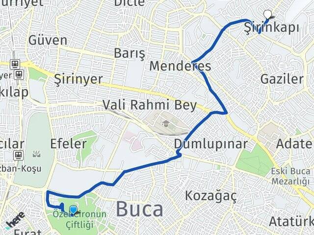 Yenigün Şirinkapı Arası Kaç Km - Yol Tarifi