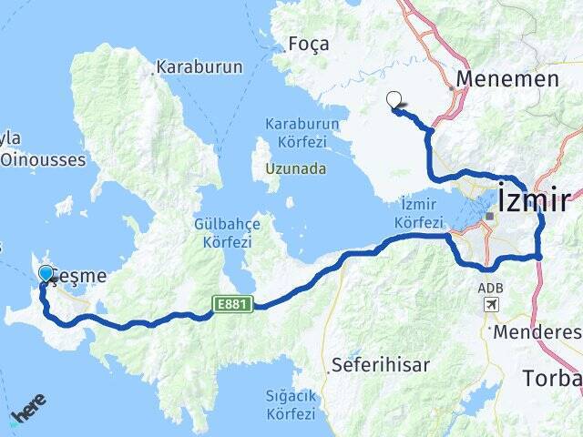 Sakarya Bakırçay Üniversitesi Arası Kaç Km - Yol Tarifi