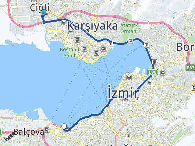 Ataşehir Güzelyalı Arası Kaç Km - Yol Tarifi