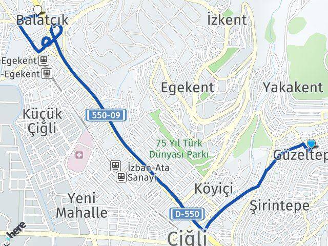 Güzeltepe Balatçık Arası Kaç Km - Yol Tarifi