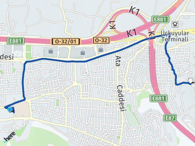 İzmir Ekonomi Üniversitesi Fahrettin Altay Arası Kaç Km - Yol Tarifi