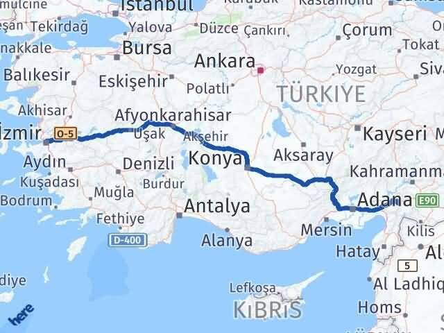İzmir Hasanbeyli Arası Kaç Km - Yol Tarifi