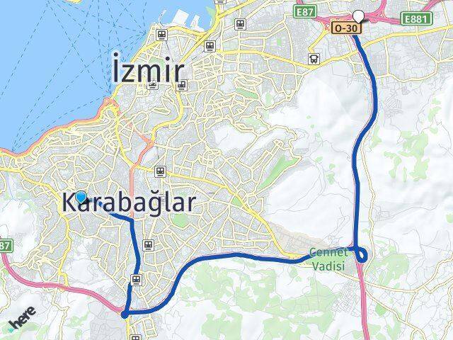 Ali Fuat Cebesoy Yunus Emre Arası Kaç Km - Yol Tarifi