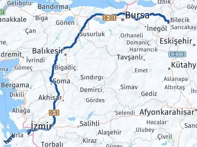 Karabağlar Bilecik Arası Kaç Km - Yol Tarifi