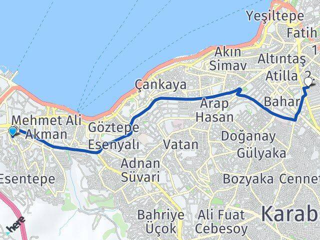 Üçkuyular Zafertepe Arası Kaç Km - Yol Tarifi