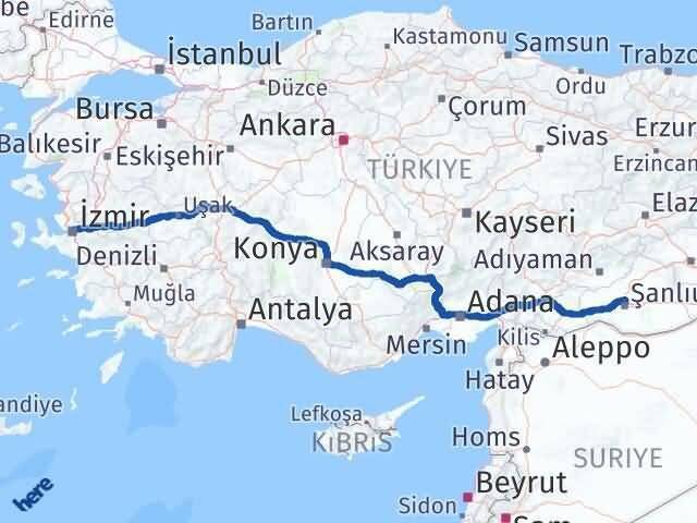 İzmir Karaköprü Arası Kaç Km - Yol Tarifi