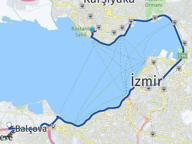 Bostanlı İnciraltı Arası Kaç Km - Yol Tarifi