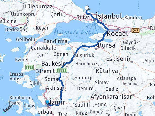 Dedebaşı Karaburun Arası Kaç Km - Yol Tarifi