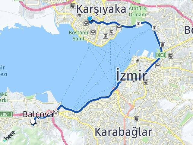 Demirköprü İzmir Ekonomi Üniversitesi Arası Kaç Km - Yol Tarifi