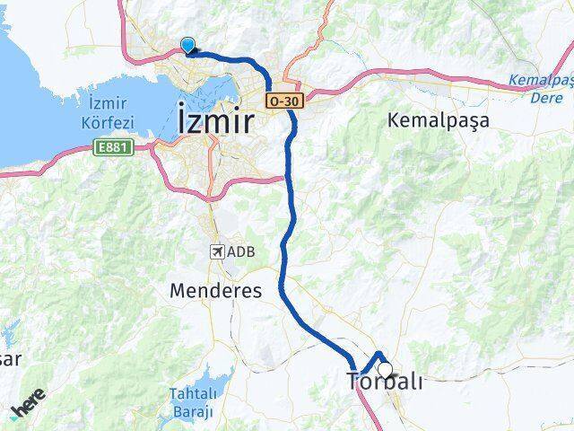 Örnekköy Torbalı Arası Kaç Km - Yol Tarifi