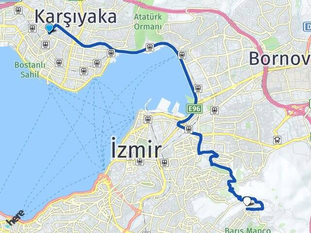 Şemikler Tınaztepe Üniversitesi Arası Kaç Km - Yol Tarifi