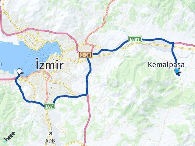 Çiniliköy Üçkuyular Feribot İskelesi Arası Kaç Km - Yol Tarifi