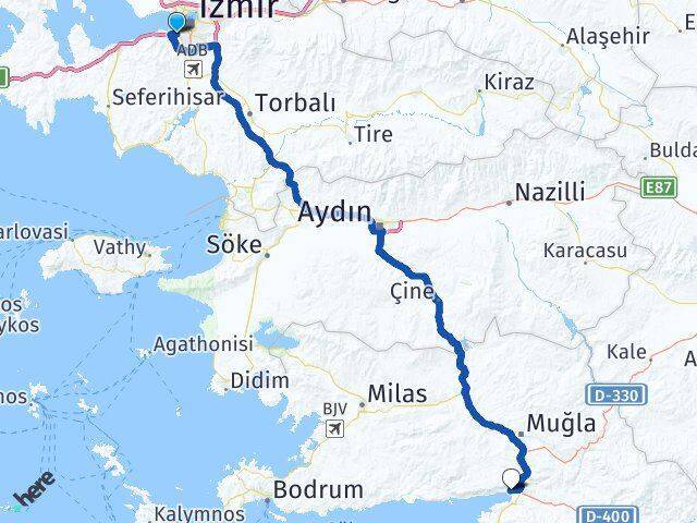 Güzelyalı Akyaka Arası Kaç Km - Yol Tarifi