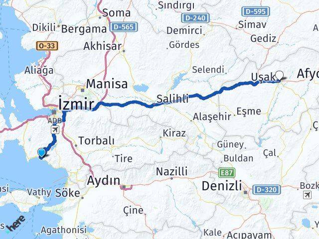 Gümüldür Atatürk Uşak Arası Kaç Km - Yol Tarifi