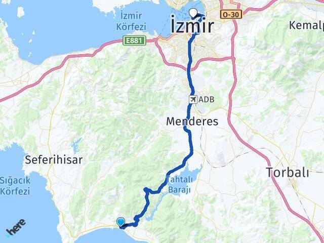 Gümüldür Cumhuriyet Alsancak Arası Kaç Km - Yol Tarifi
