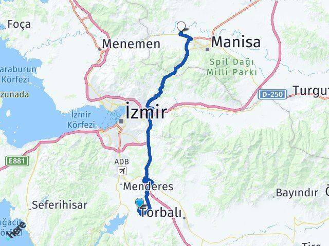 İtob OSB Muradiye Arası Kaç Km - Yol Tarifi