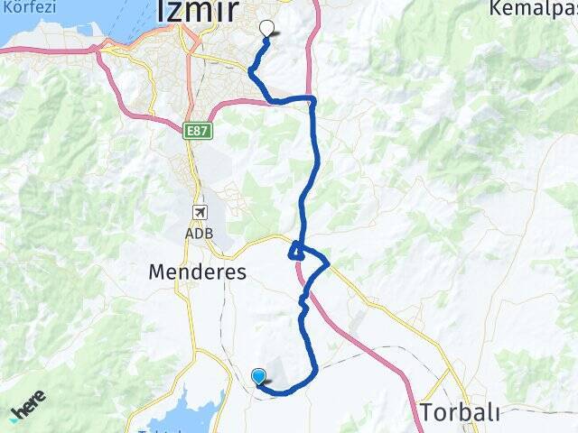Tekeli Atatürk Tınaztepe Üniversitesi Arası Kaç Km - Yol Tarifi