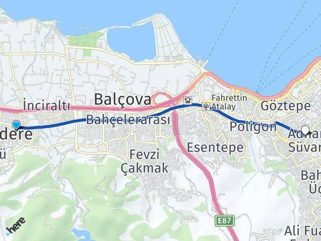 Ilıca Adnan Süvari Arası Kaç Km - Yol Tarifi
