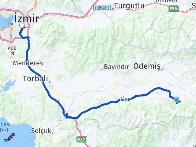 Bademli Tınaztepe Üniversitesi Arası Kaç Km - Yol Tarifi
