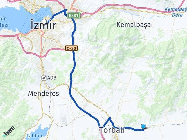 Taşkesik Basmane Tren Garı Arası Kaç Km - Yol Tarifi