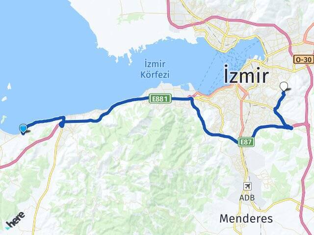 Kalabak Tınaztepe Üniversitesi Arası Kaç Km - Yol Tarifi