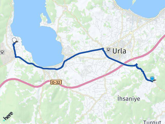 Ovacık Urla Arası Kaç Km - Yol Tarifi