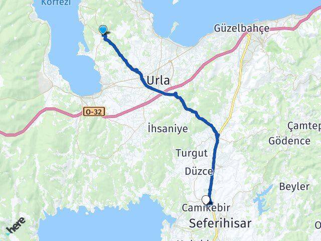 Özbek Camikebir Arası Kaç Km - Yol Tarifi