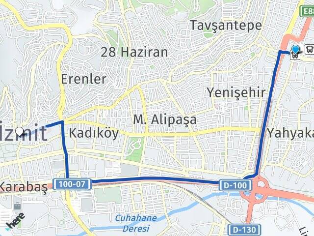 İzmit Otogarı İzmit Arası Kaç Km - Yol Tarifi