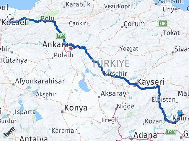 Çağlayancerit Sakarya Arası Kaç Km - Yol Tarifi