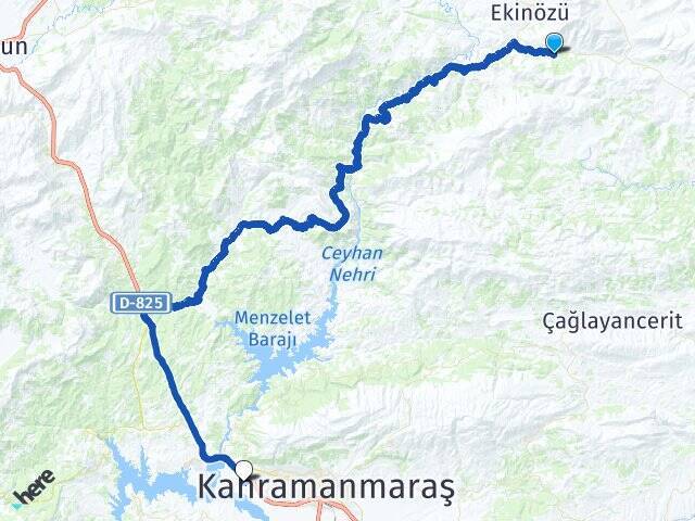Altunyaprak K.Maraş Sütçü İmam Üniversitesi Arası Kaç Km - Yol Tarifi